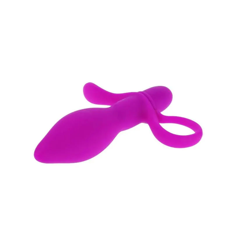 Plug Anal con Vibración Taylor Color Púrpura · PRETTYLOVE · Anal — Foto 2