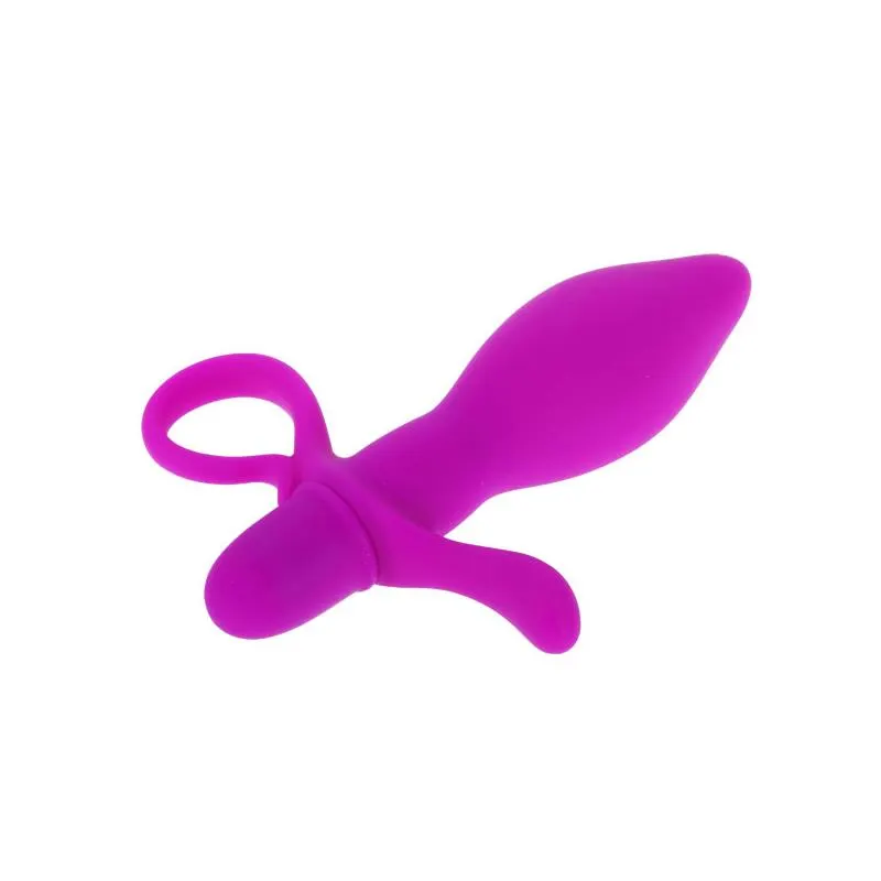 Plug Anal con Vibración Taylor Color Púrpura · PRETTYLOVE · Anal — Foto 3