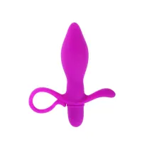 Plug Anal con Vibración Taylor Color Púrpura · PRETTYLOVE · Anal