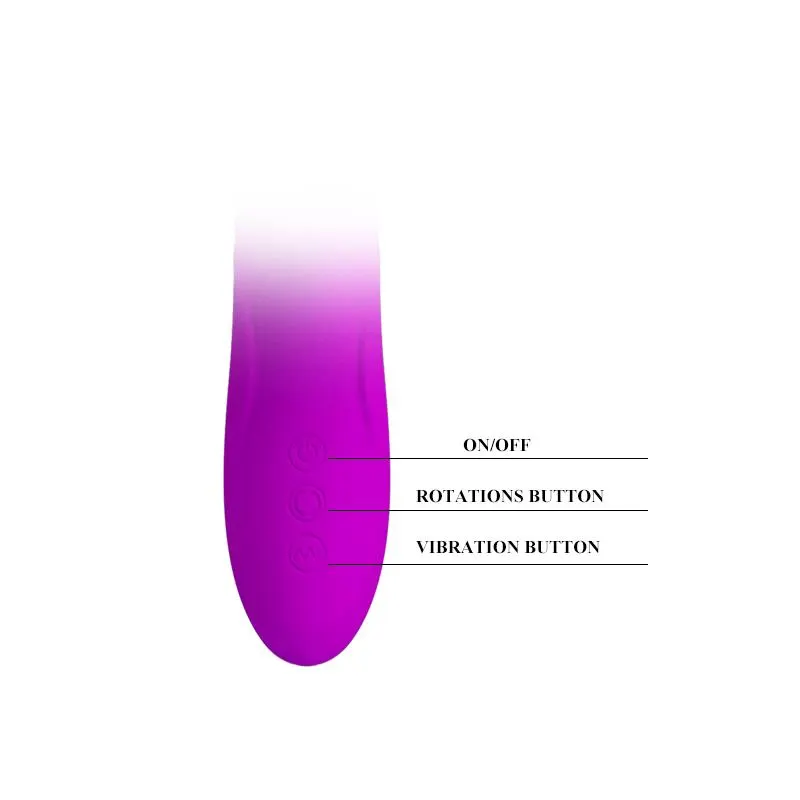 Vibrador Ward Color Púrpura · PRETTYLOVE · Vibradores — Foto 6