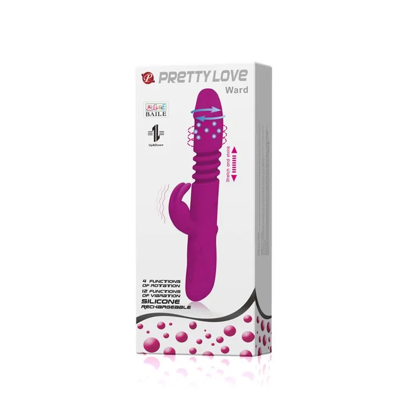 Vibrador Ward Color Púrpura · PRETTYLOVE · Vibradores — Foto 9