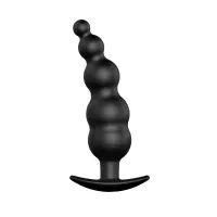Plug Anal Burbujas Silicona Negro · PRETTYLOVE · Estimuladores de Clítoris