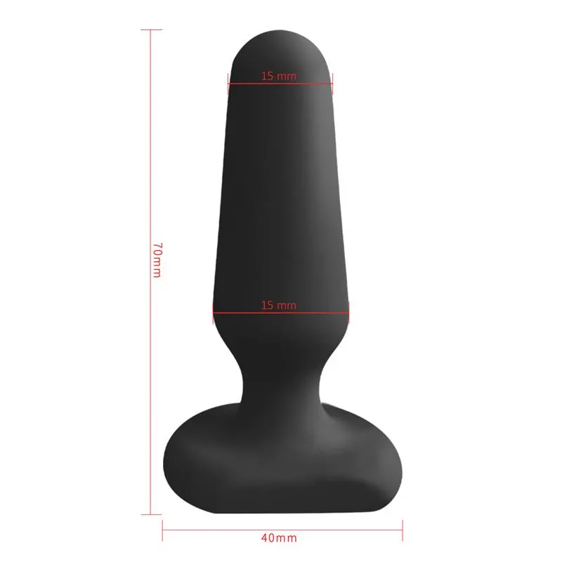 Doon Plug Anal de Silicona Negro · LATETOBED · Anal — photo 7