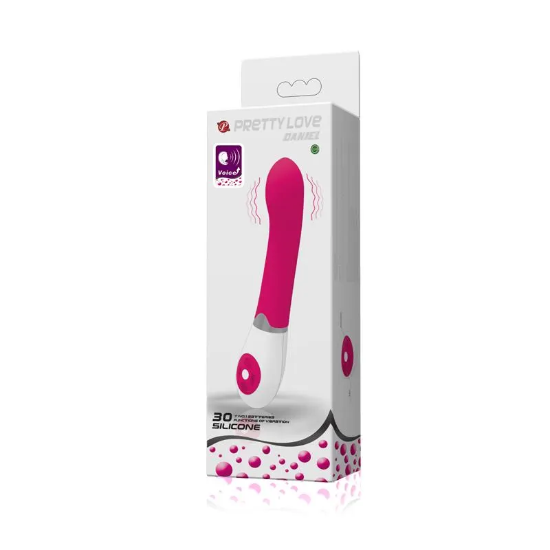 Vibrador Daniel con Control por Voz Color Rosa · PRETTYLOVE · Vibradores — Foto 9