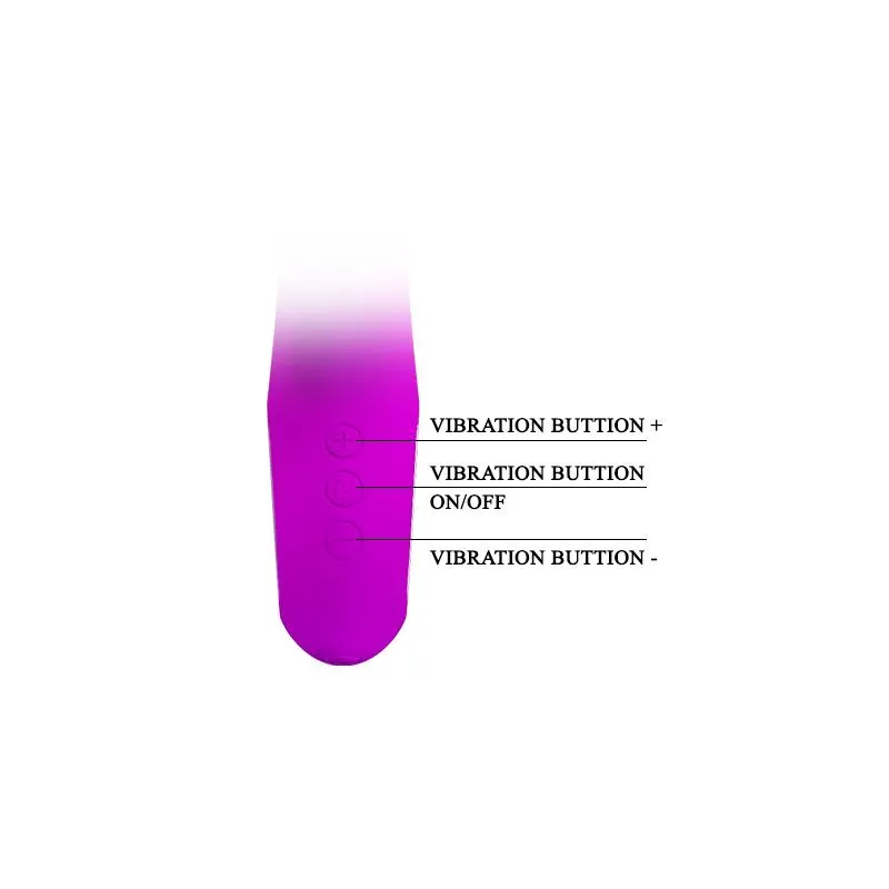 Vibrador Hot Rabbit Púrpura · PRETTYLOVE · Vibradores — photo 5