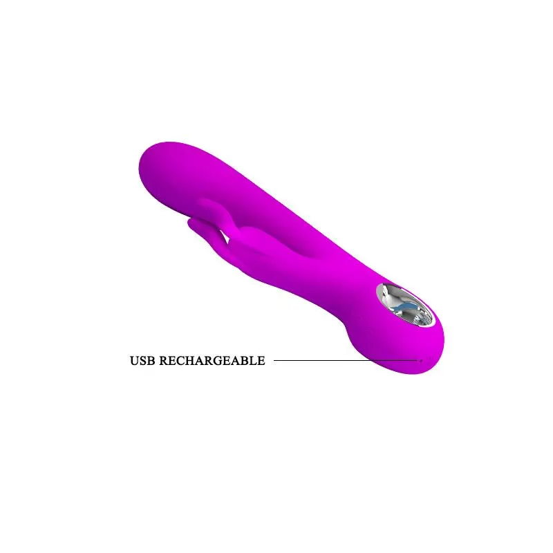 Vibrador Hot Rabbit Púrpura · PRETTYLOVE · Vibradores — photo 6