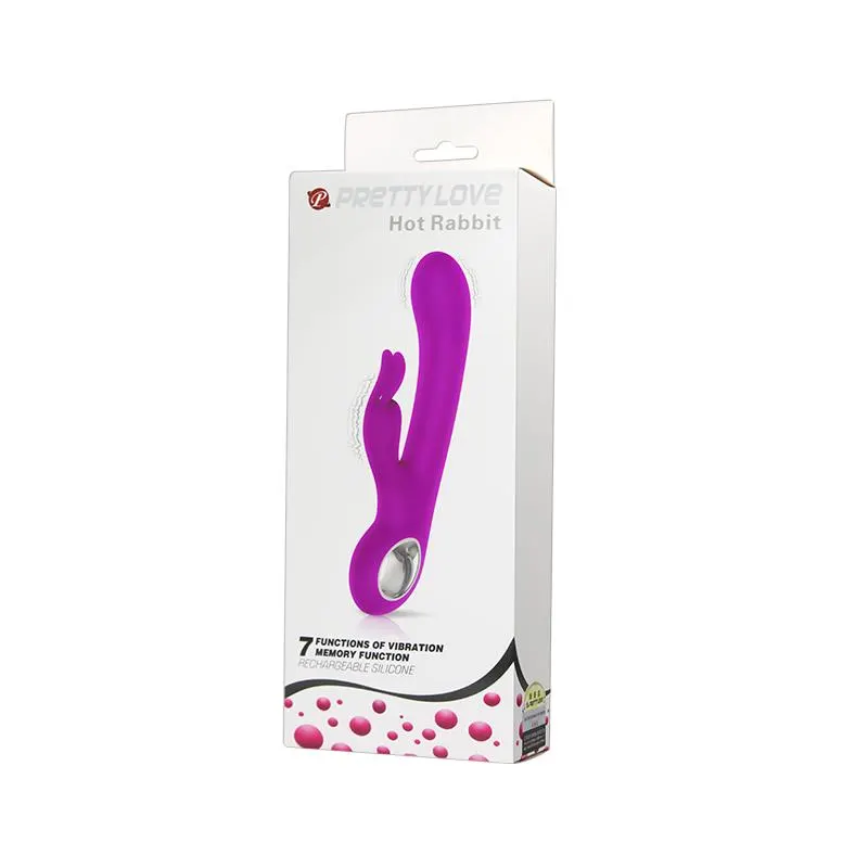 Vibrador Hot Rabbit Púrpura · PRETTYLOVE · Vibradores — photo 8