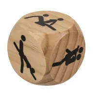 Dado Madera Kamasutra 6x6 cm · OOTB · Juegos y Complementos Divertidos