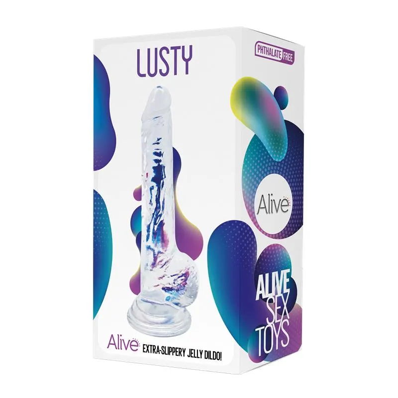 Dildo Jelly Lusty 18 cm · ALIVE · Dildos — photo 2