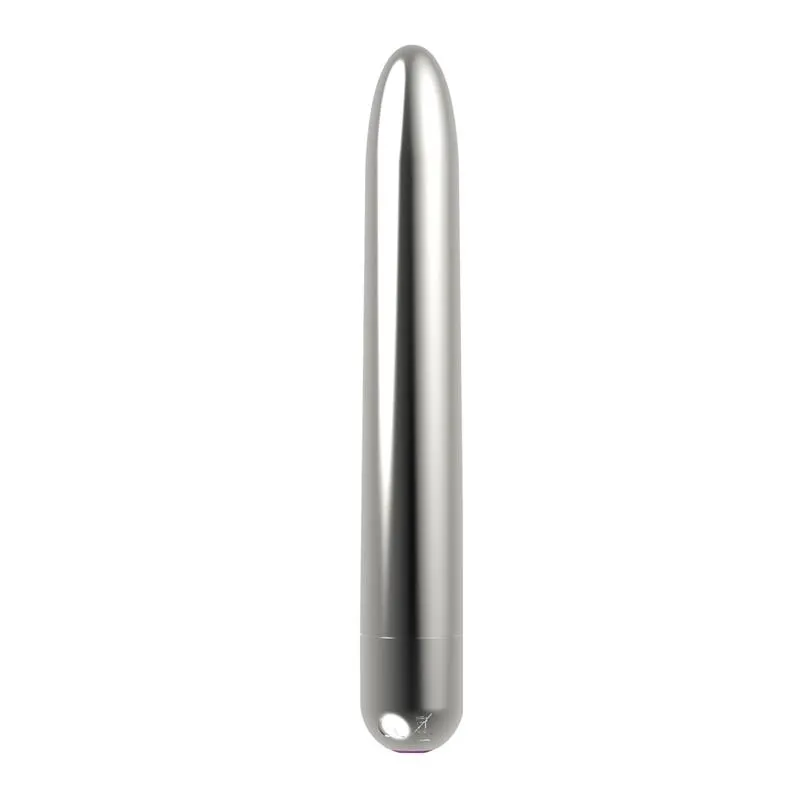 Renee Vibrador 10 Funciones 18,5 cm USB Plata · LATETOBED · Huevos y Balas Vibradoras — Foto 5