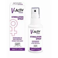 Hot V-Activ Stimulation Spray Estimulante Femenino 50 ml · HOT · Potenciadores y Retardantes