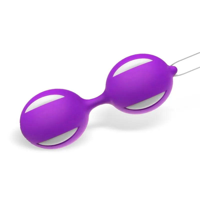 Misha Bola de Kegel Doble Silicona Púrpura · LATETOBED · Accesorios y Sets — Foto 4