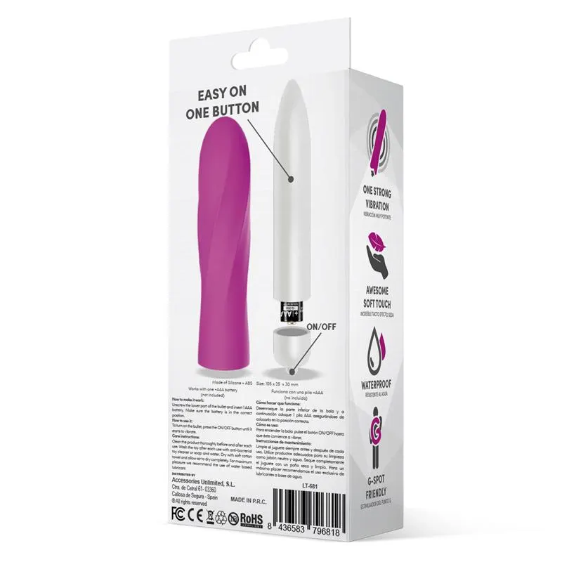 Trimy Bala Vibradora Easy Quick Silicona Rosa · LATETOBED · Vibradores — photo 3