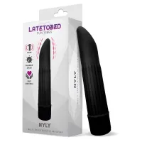 Nyly Estimulador Multi-Velocidad Negro · LATETOBED · Estimuladores de Clítoris