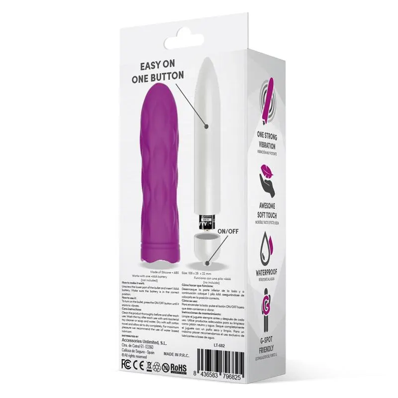 Jibbys Bala Vibradora Easy Quick Silicona Purple · LATETOBED · Huevos y Balas Vibradoras — photo 3