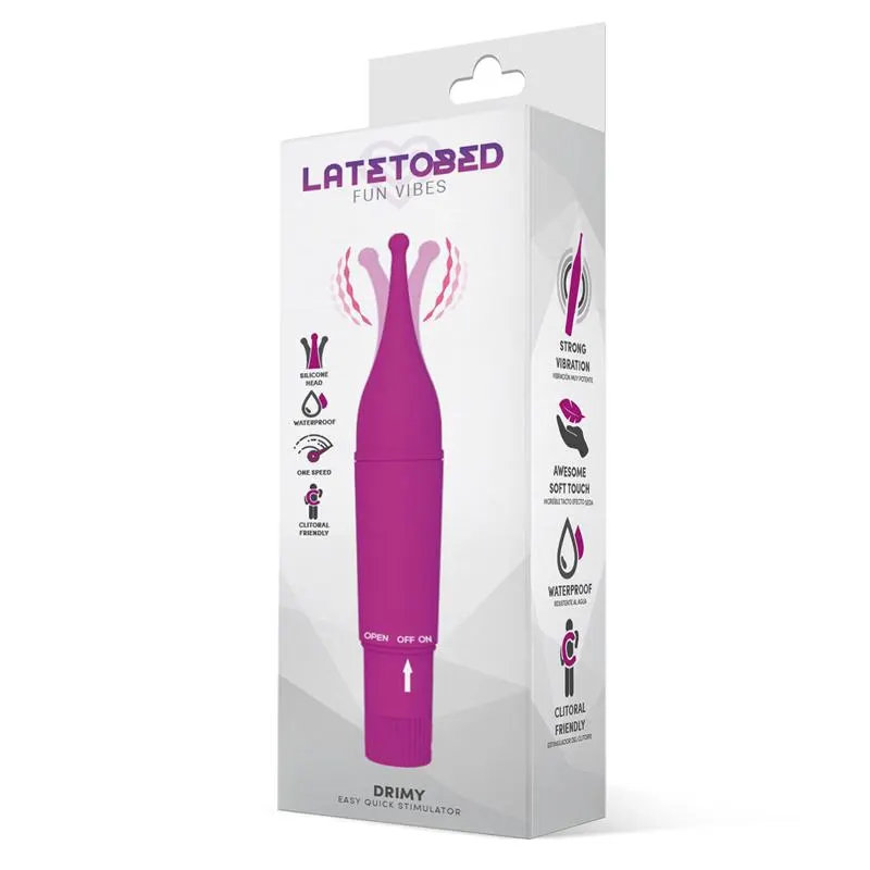 Drimy Estimulador Easy Quick Silicona Púrpura · LATETOBED · Estimuladores de Clítoris — Foto 2