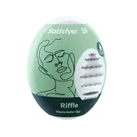 Huevo Masturbador Unidad Riffle Hydro-Active · SATISFYER · Masturbadores Él