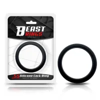Anillo para el Pene Silicona Sólida 5.5 cm Negro · BEAST RINGS · Anillos para el Pene