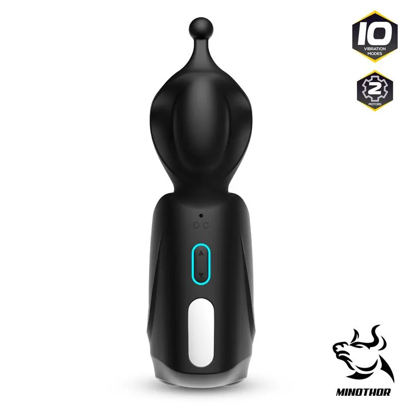AdvaX One Masturbador Doble Motor Estimulación Multiple · MINOTHOR · Masturbadores Él — Foto 4