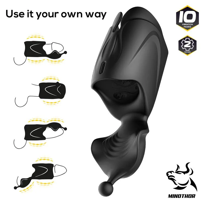 AdvaX One Masturbador Doble Motor Estimulación Multiple · MINOTHOR · Masturbadores Él — Foto 7
