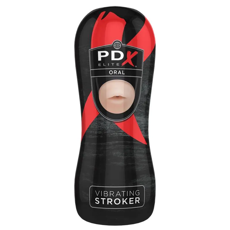 Masturbador con Vibración - Boca · PDX ELITE · Masturbadores Él — Foto 2