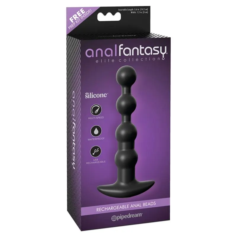 Cadena Anal con Vibración Negro · ANAL FANTASY ELITE · Anal — photo 2
