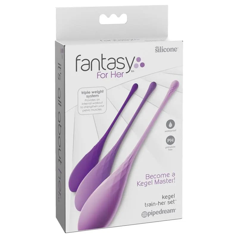 Bolas Kegel Train-Her Set de 3 · FANTASY FOR HER · Accesorios y Sets — photo 2