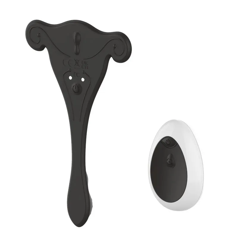 Estimulador de Braguita con Control Remoto USB Negro · A-GUSTO · Estimuladores de Clítoris — Foto 2