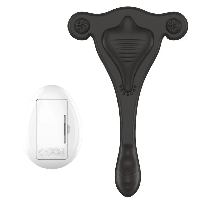 Estimulador de Braguita con Control Remoto USB Negro · A-GUSTO · Estimuladores de Clítoris — Foto 7