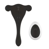 Estimulador de Braguita con Control Remoto USB Negro · A-GUSTO · Estimuladores de Clítoris
