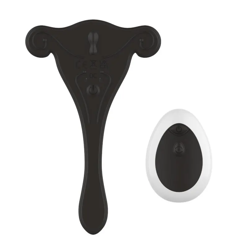 Estimulador de Braguita con Control Remoto USB Negro · A-GUSTO · Estimuladores de Clítoris