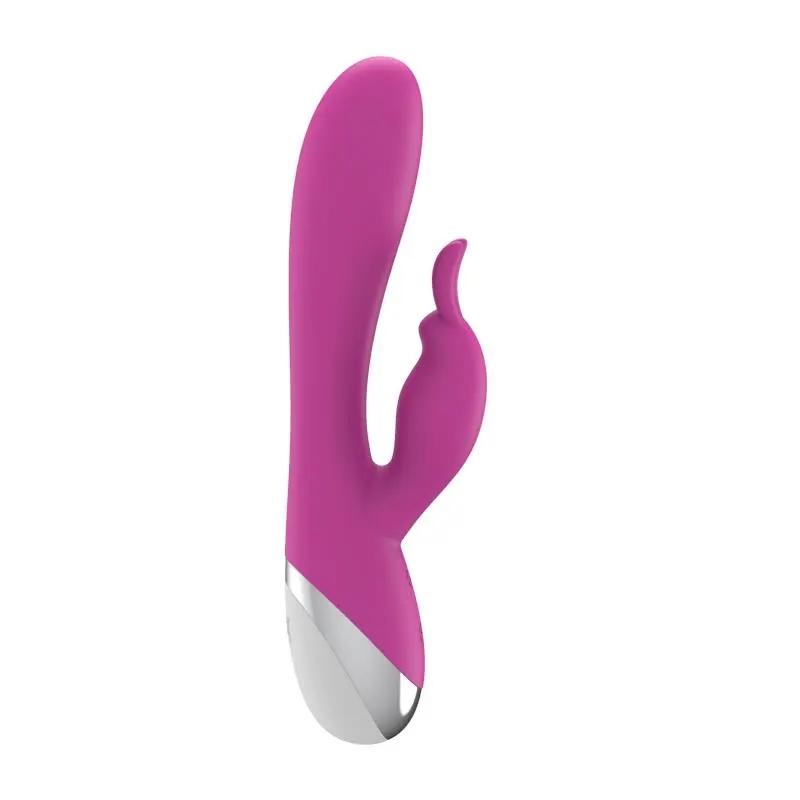 VIbrador Dual USB Silicona Rosa · A-GUSTO · Vibradores — photo 2