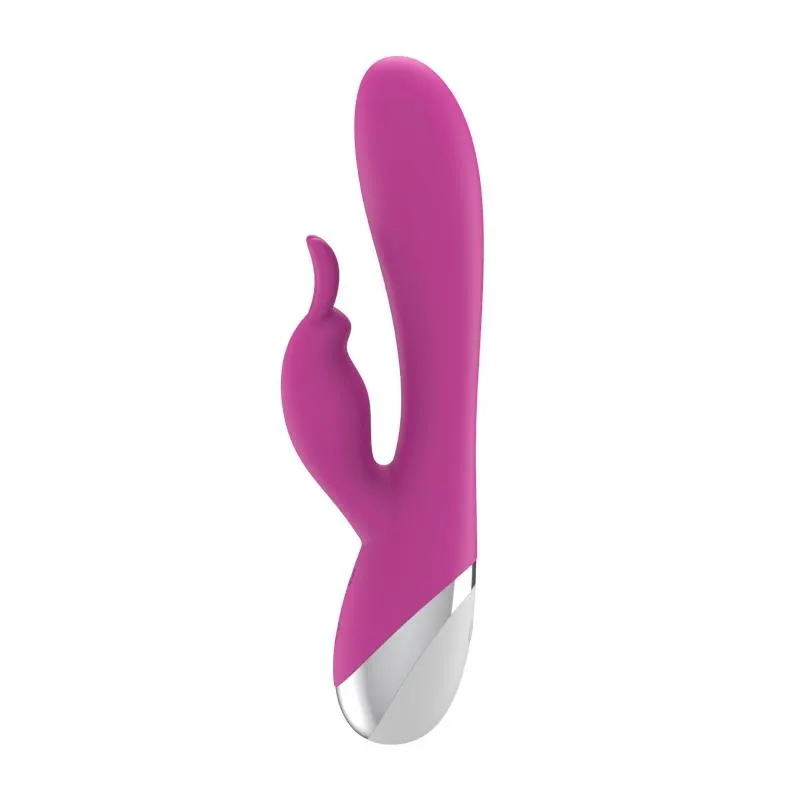 VIbrador Dual USB Silicona Rosa · A-GUSTO · Vibradores — photo 3