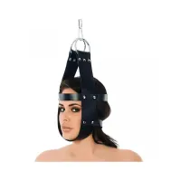 Máscara Colgante de Cuero Ajustable · BONDAGE PLAY · Máscaras, Antifaces y Mordazas