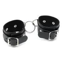 Esposas Ajustables de Cuero · BONDAGE PLAY · Esposas y Ataduras