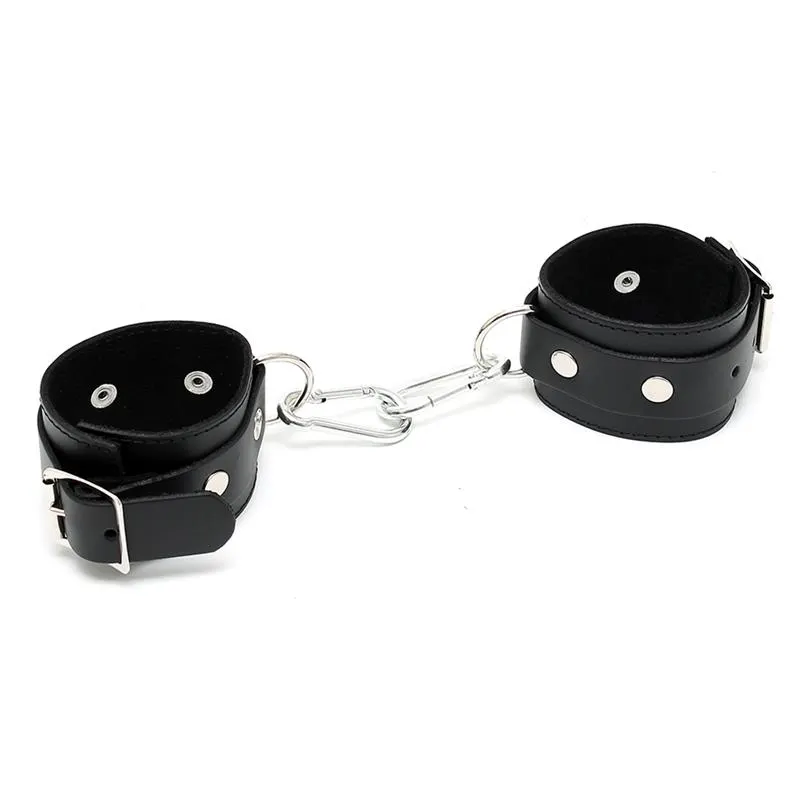 Esposas Ajustables Cuero · BONDAGE PLAY · Esposas y Ataduras
