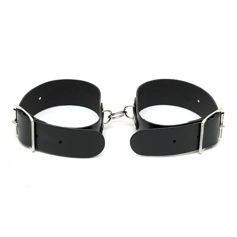 Esposas Ajustables Negro · BONDAGE PLAY · Esposas y Ataduras