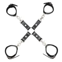 Restricciones Cuero Ajustables · BONDAGE PLAY · Esposas y Ataduras