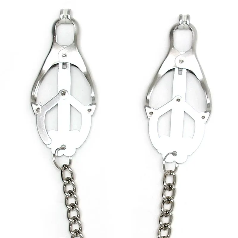 Pinzas para Pezones con Cadena · BONDAGE PLAY · Pinzas y Pezoneras — foto 2