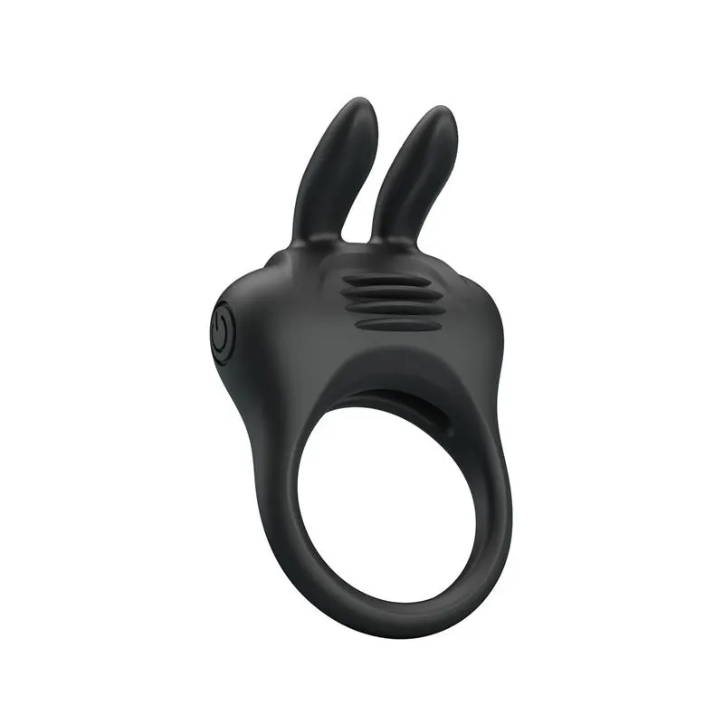 Davion Anillo para el Pene con Vibración y Conejito · PRETTYLOVE · Anillos para el Pene