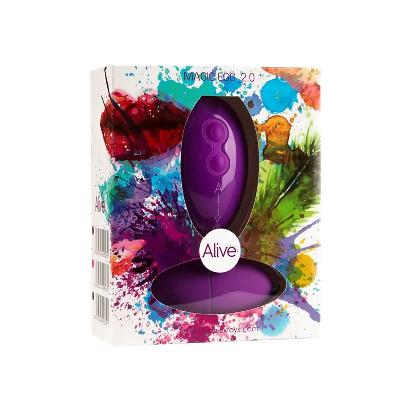 Huevo Vibrador Magic egg 3.0 Purpura · ADRIEN LASTIC · Huevos y Balas Vibradoras — photo 2