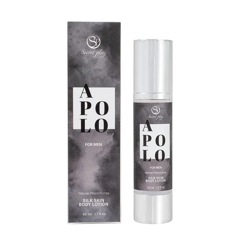 Loción Piel de Seda Apolo For Men 50 ml · SECRET PLAY · Cuidado Íntimo y Masaje