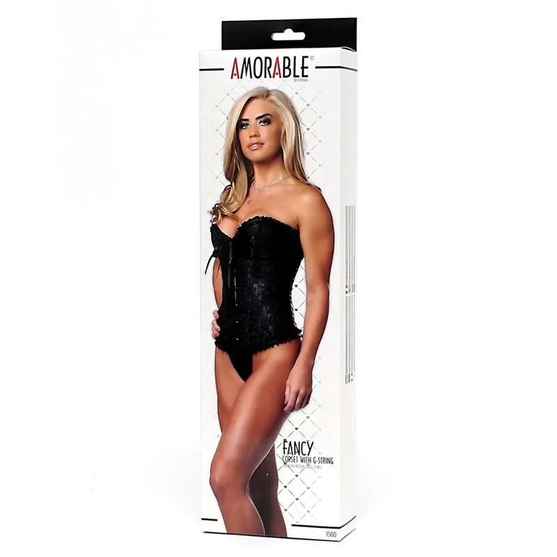 Corset con Tanga · AMORABLE · Corsés, Ligueros y Medias — Foto 3