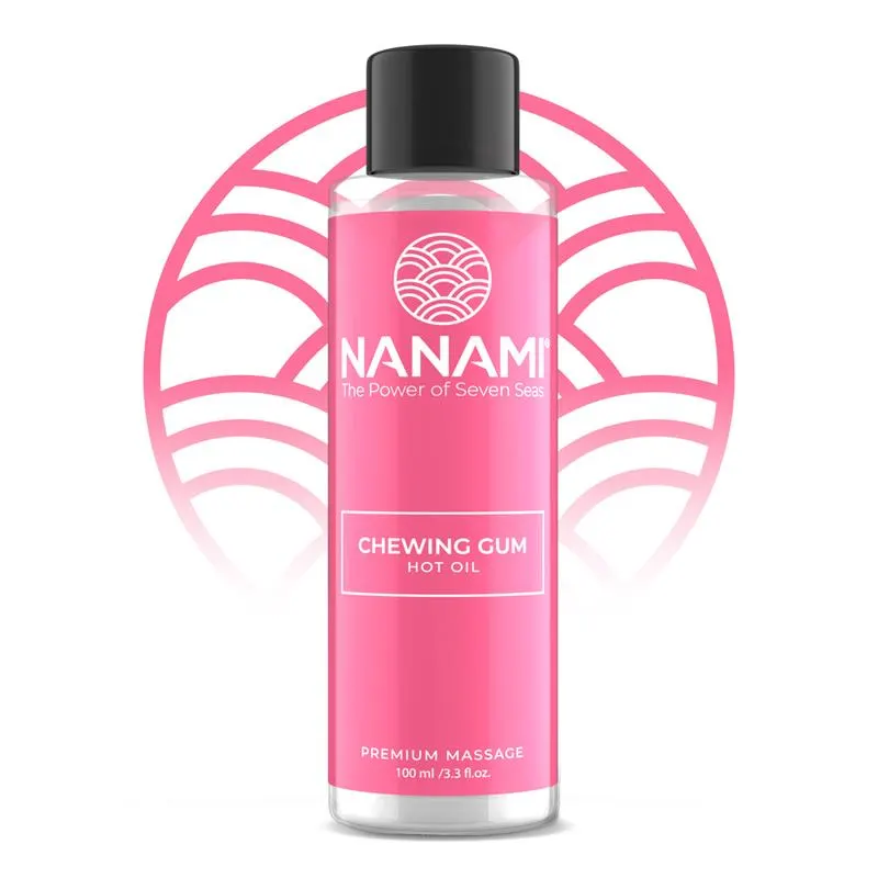 Nanami Aceite de Masaje Efecto Calor Hot Oil Aroma Chicle 100ml · NANAMI · Cuidado Íntimo y Masaje