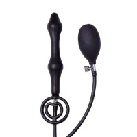 Plug Anal Inflable con Doble Bomba · LATEX PLAY · Anal