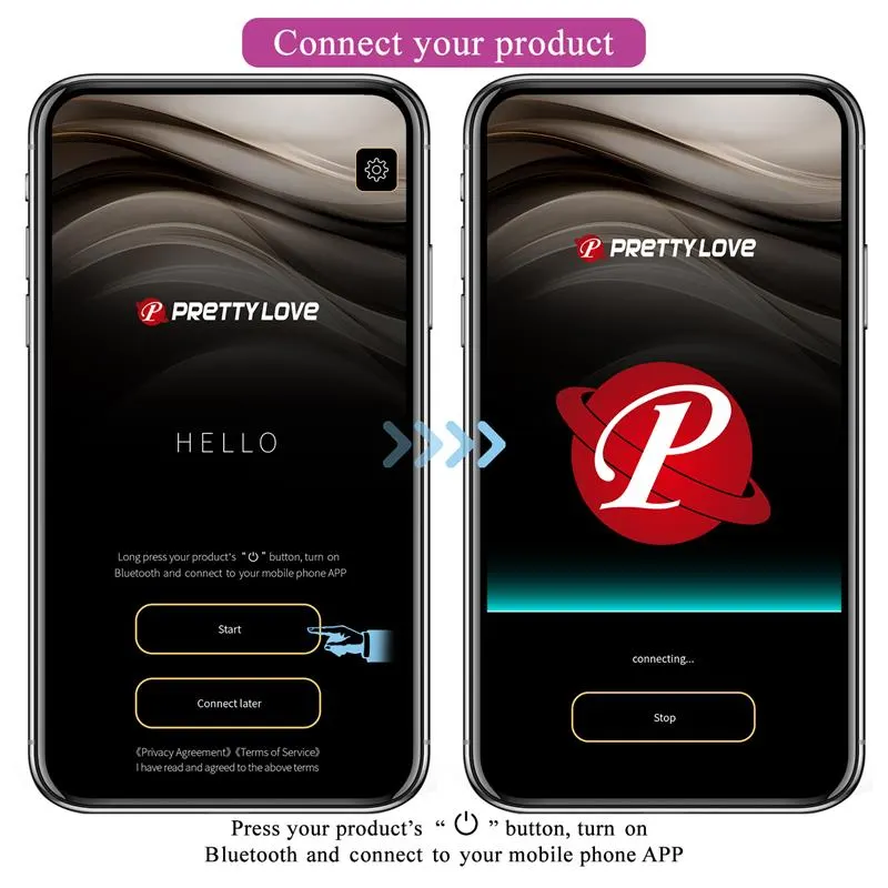 Billy Juguete de Parejas con APP · PRETTYLOVE · Estimuladores de Clítoris — Foto 7