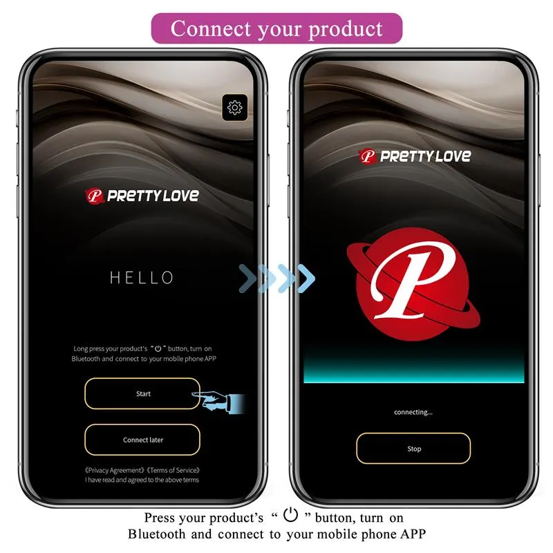 Jefferson Plug Anal con Vibración y Electroshock con APP · PRETTYLOVE · Anal — photo 8