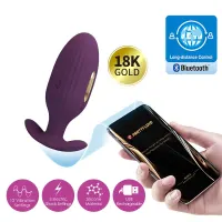 Jefferson Plug Anal con Vibración y Electroshock con APP · PRETTYLOVE · Anal