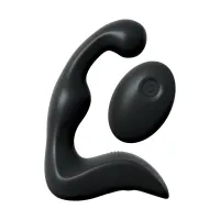Masajeador Prostático con Vibración Negro · ANAL FANTASY ELITE · Anal