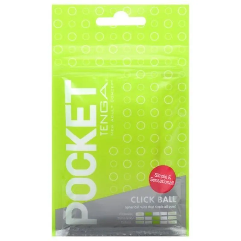 Masturbador Pocket Click Ball · TENGA · Masturbadores Él